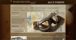 Desktop Screenshot of alieuomini.it
